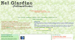 Desktop Screenshot of nelgiardino.it